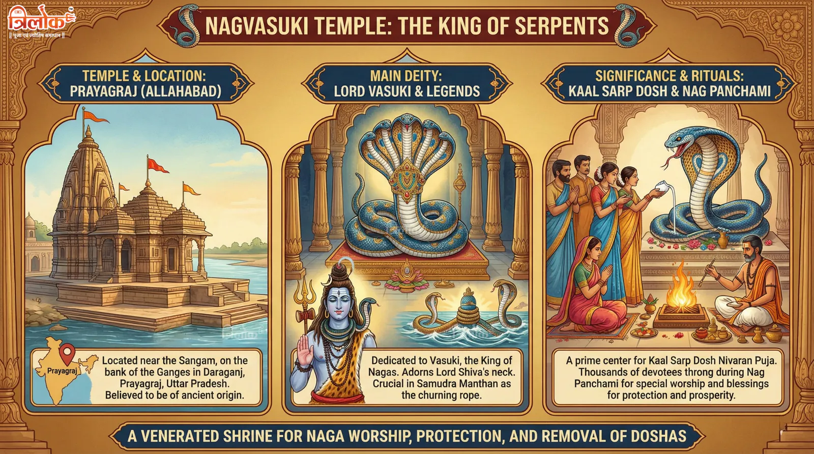 Nagvasuki Temple: The King of Serpents